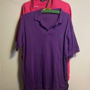 Polo by Ralph Lauren Purple and Pink Polo Shirts